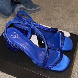 Beautiful royal blue heels